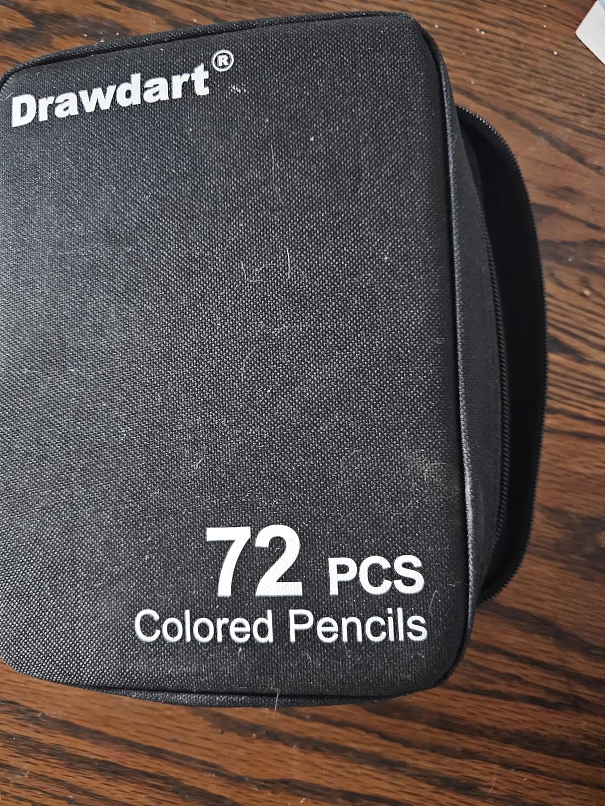 Drawdart 75 PCS Colored Pencils for Adult Coloring Books, 72 Colored Pencils with Zipper Case, Sharpener, Soft Core Oil-Based Coloring Pencils for Artists Drawing Sketching Blending Shading customer photo 2