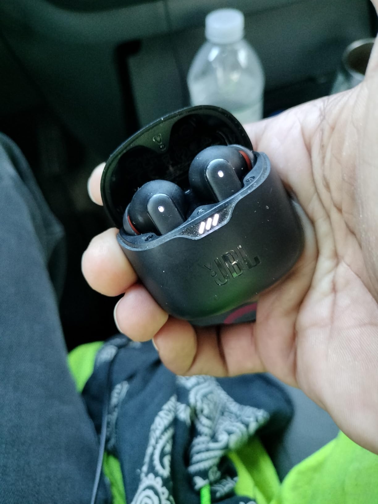 JBL Tune Flex - True Wireless Noise Cancelling Earbuds (Blue), Small customer photo 1