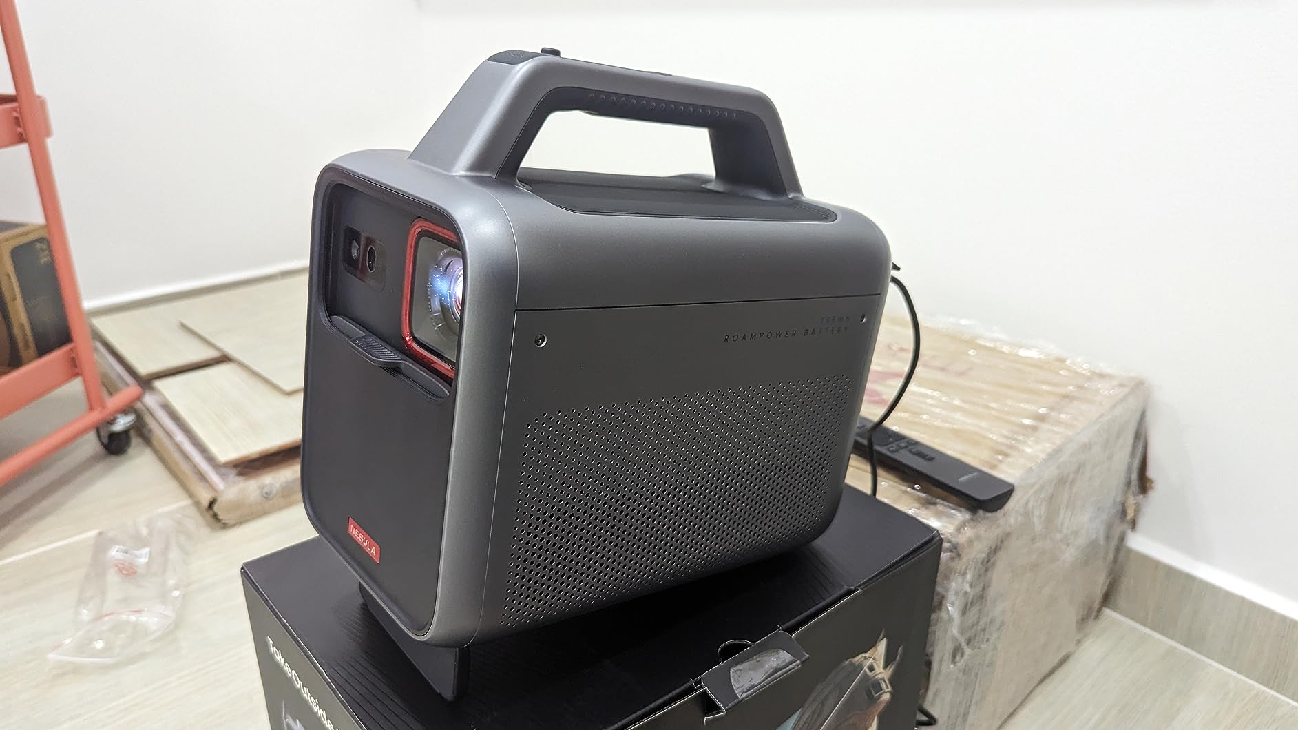 NEBULA Mars 3 Outdoor Portable Projector, 5H Battery customer photo 2
