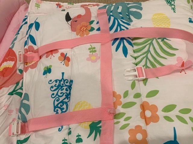 Toddler Nap Mat with Removable Pillow & Soft Blanket, All-in-One Lightweight Sleeping Bag for Daycare, Preschool, Kindergarten & Travel, Washable Bedding for Kids Boys & Girls customer photo 2
