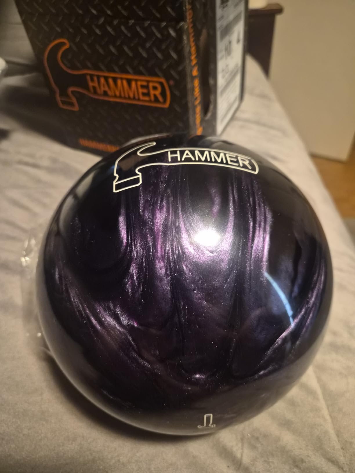 Hammer Axe Black/Smoke Bowling Ball customer photo 1