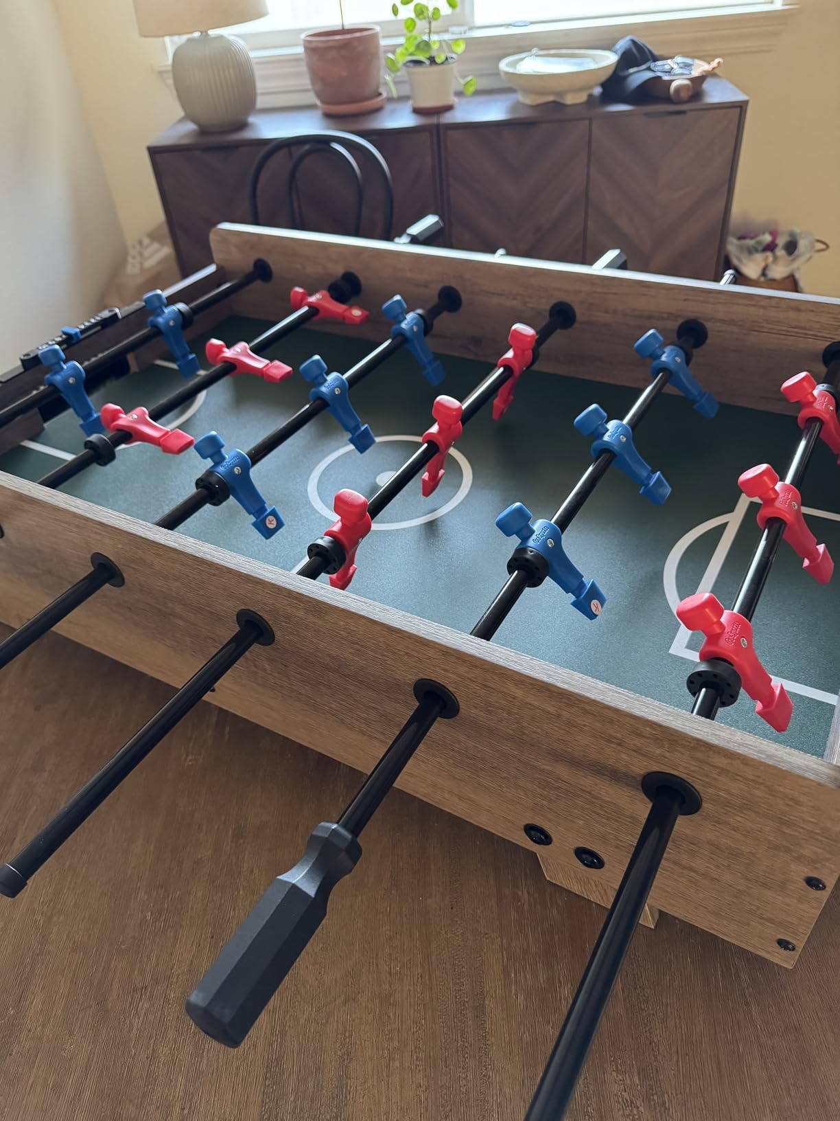 GoSports 32 Inch Tabletop Foosball Game Set - Oak or Black customer photo 1