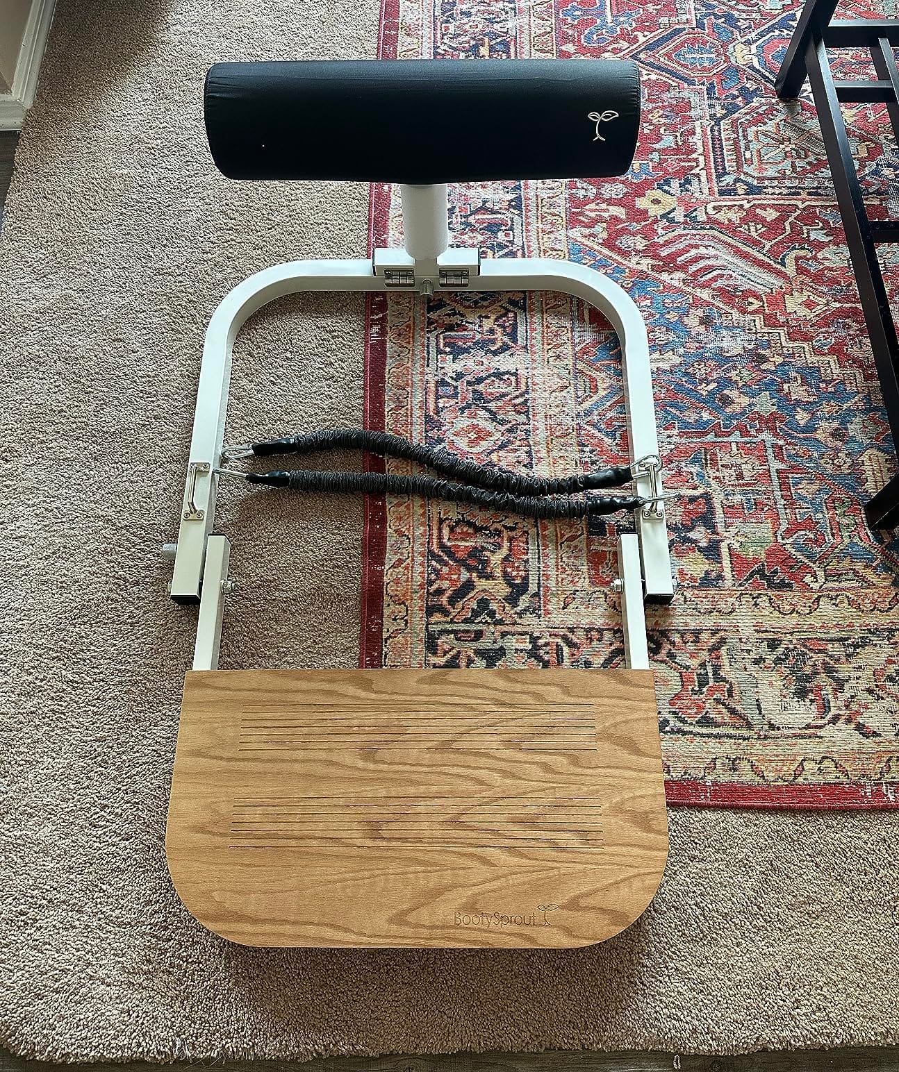 BootySprout Hip Thrust Machine for High Resistance Glute Training - Home Gym Workout - Comes with 45, 90, and 135 Lbs of Resistance customer photo 2