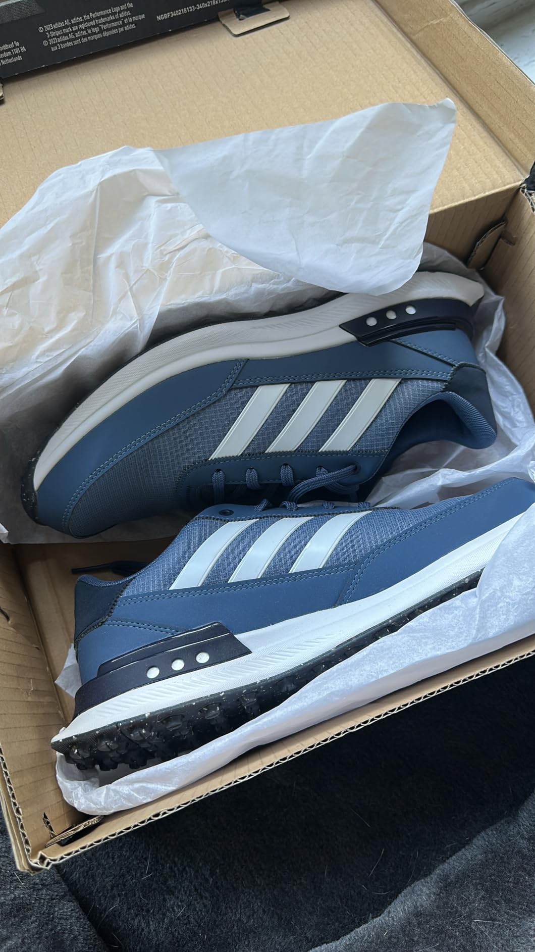 adidas Men’s S2G ’24 Spikeless Textile Golf Shoes customer photo 2