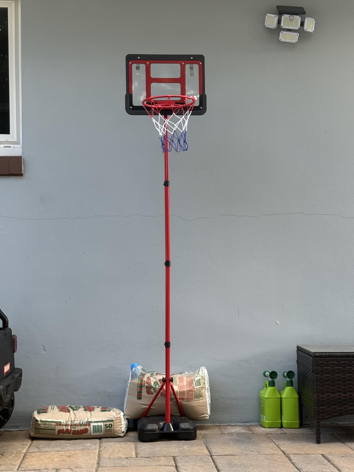 Kids Basketball Hoop, Adjustable Height Toddler Basketball Hoop Indoor Toys customer photo 2