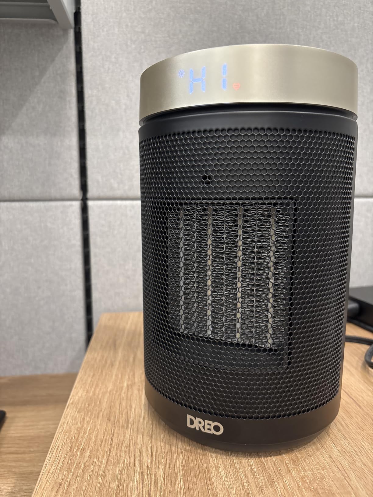 DREO Space Heater, Portable Electric Heaters for Indoor Use with Remote customer photo 1