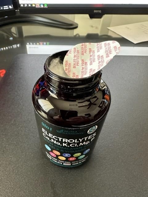 Electrolyte Tablets with Magnesium, Sodium, Potassium, Chloride - 120 Tabs customer photo 2