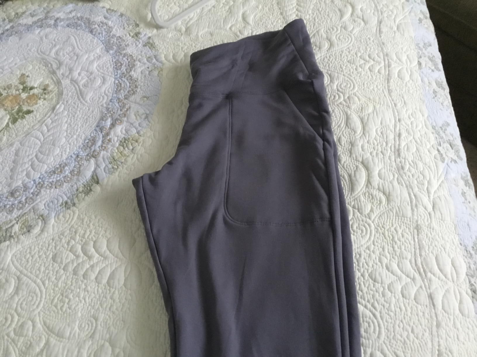 we fleece 3 Pack Women's Fleece Lined Leggings with Pockets High Waist customer photo 2