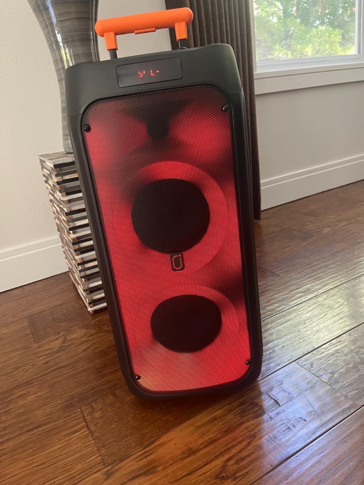 24”Karaoke Machine For Adults, 600W Peak,Dual 8
