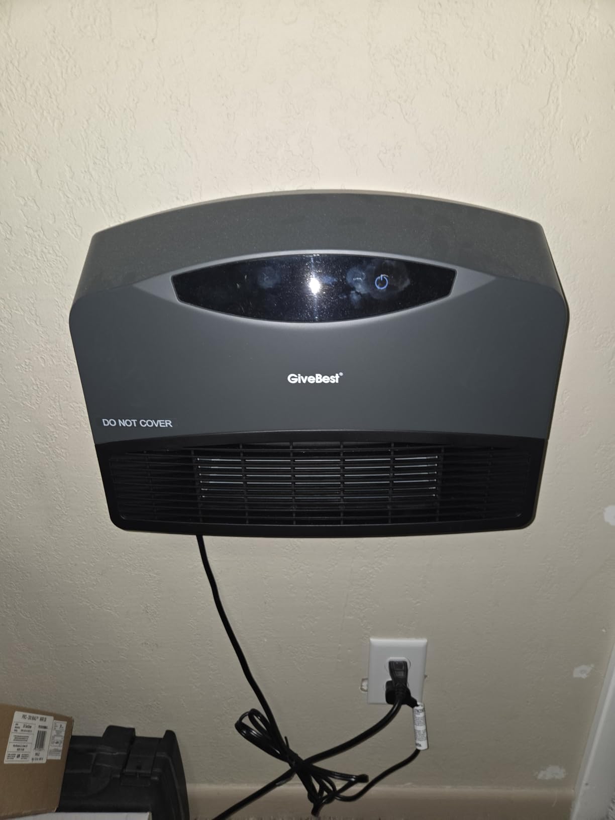 GiveBest Smart Wall Heater, 1500W Space Heaters for Indoor Use, Large Room customer photo 2
