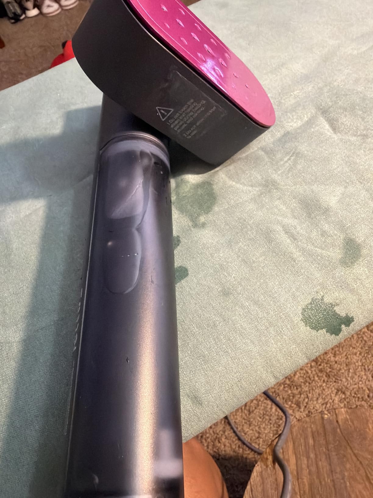 Jack ＆ Rose Travel Steamer for Clothes,100-220V Portable Iron,15s Heat Up,Steamer ＆ Iron 2 In 1, Travel Size,Large Ceramic Heat Panel,for Global and Europe customer photo 2