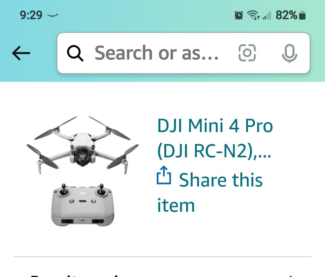 DJI Mini 4 Pro (DJI RC-N2), Drones with Camera for Adults 4K, Under 0.549 lbs/249 g, 34 Mins Flight Time, 20km Max Video Transmission Distance, Omnidirectional Vision Sensing, Mini Drone for Beginners customer photo 2