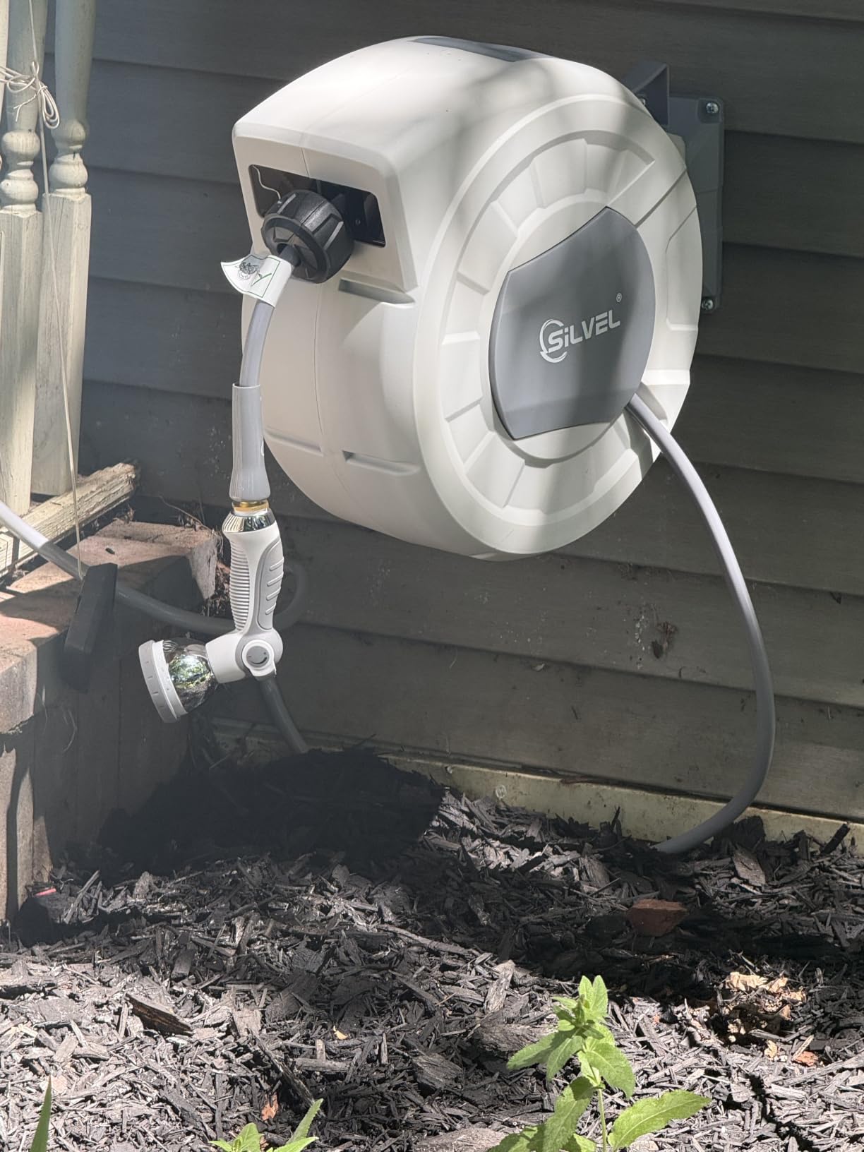 Retractable Garden Hose Reel, 1/2