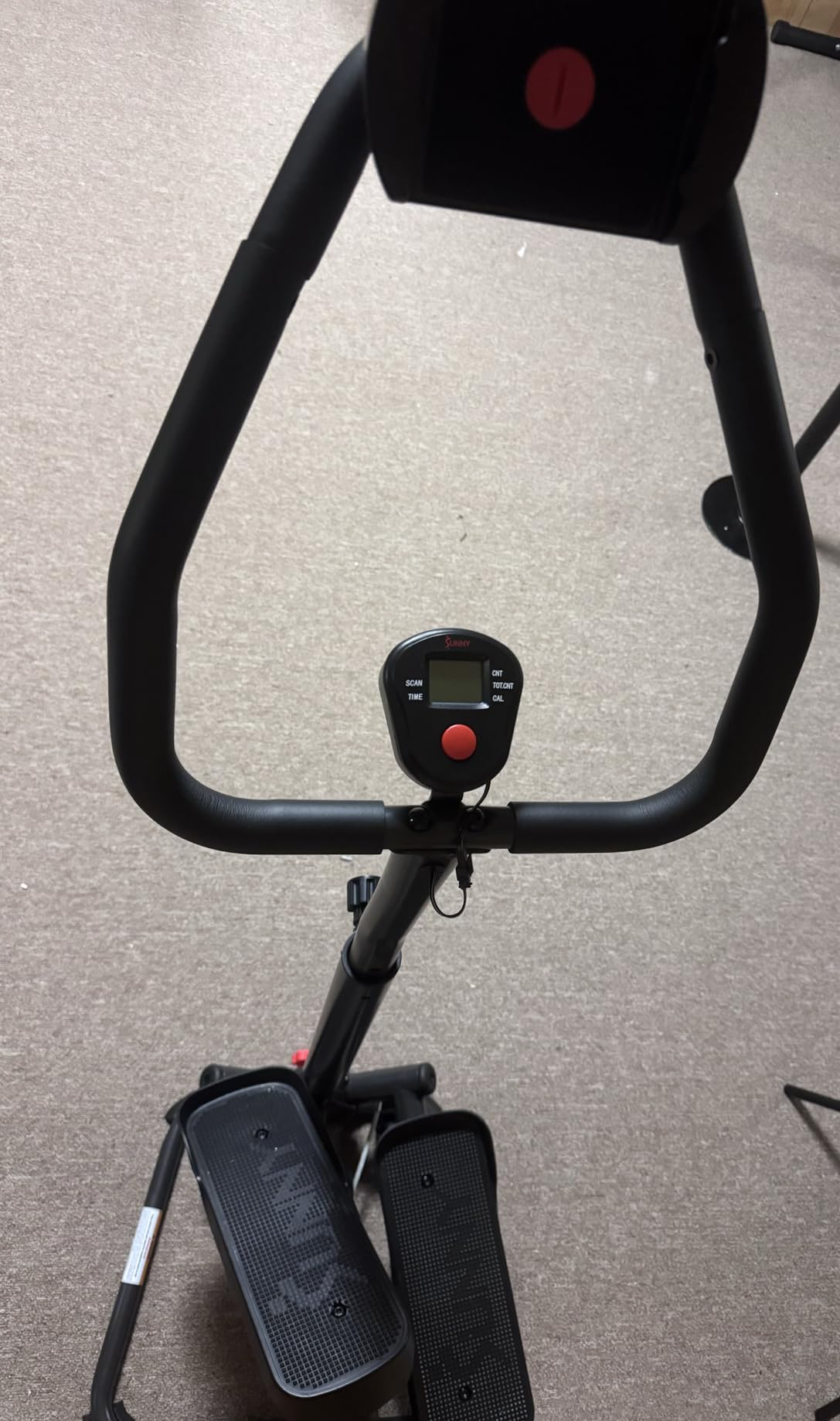 Sunny Health & Fitness Smart Twist Stair Stepper with Adjustable Handlebar customer photo 2
