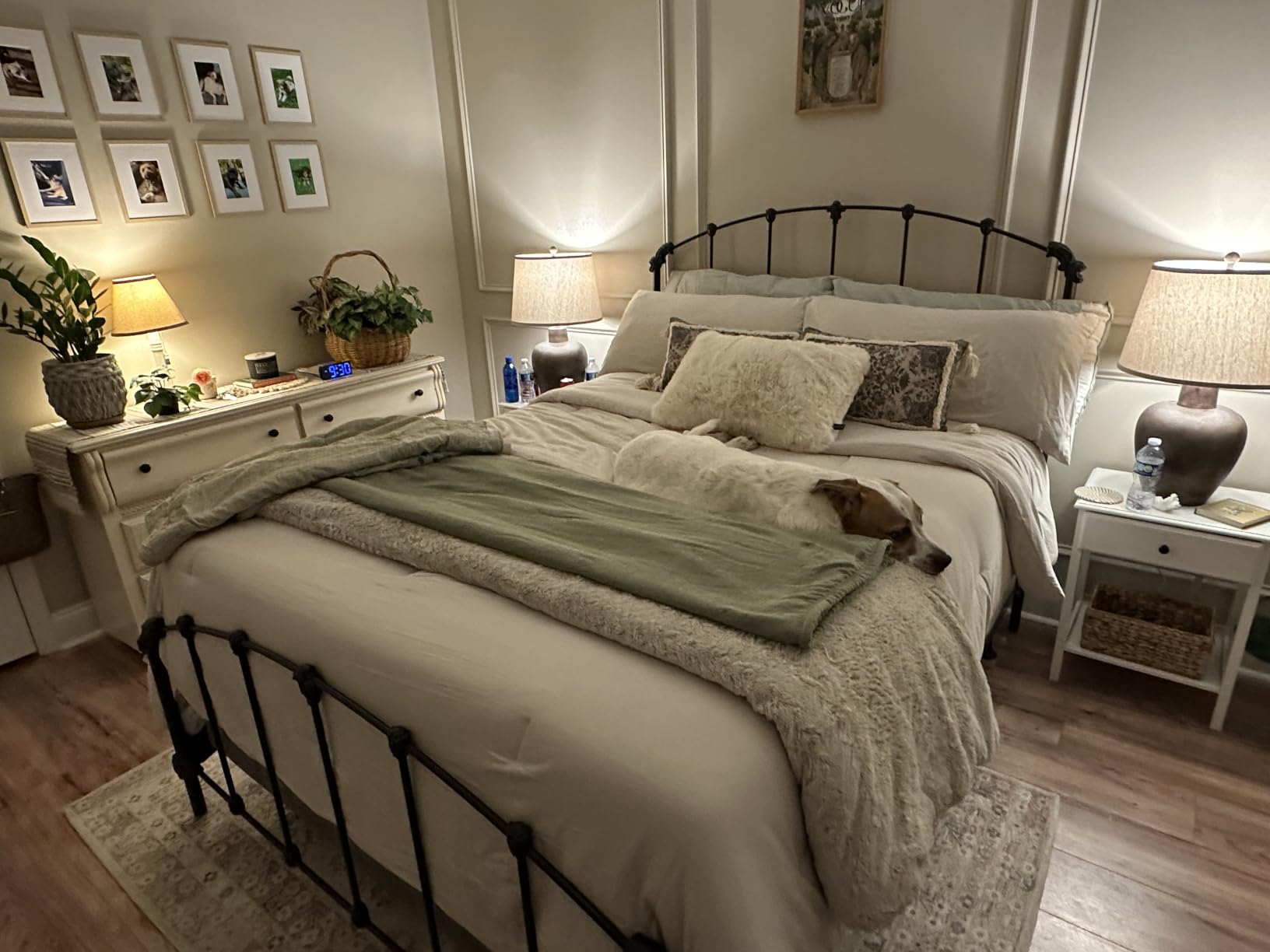 Bedsure King Comforter Set Prewashed Soft Bedding Set 3Pcs Beige 104