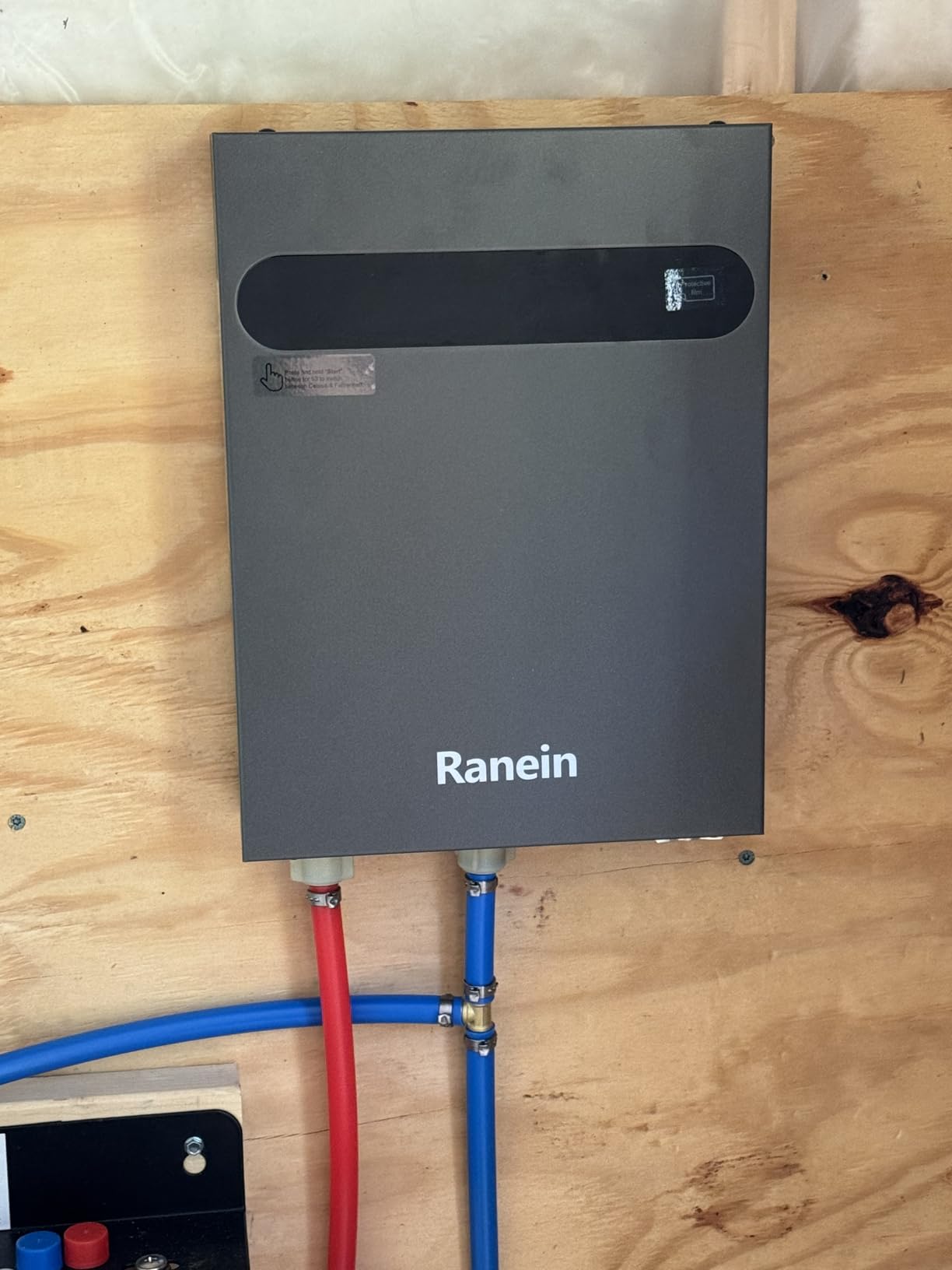 Ranein 18kW Tankless Electric Water Heater, Max 4.3 GPM, 240V, Whole House customer photo 2
