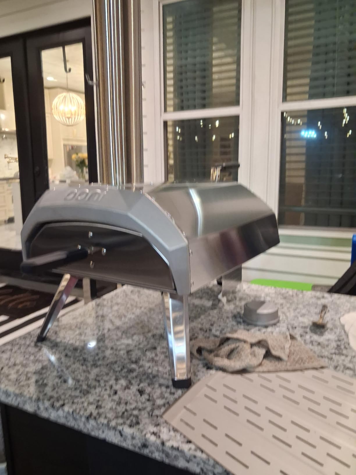 Ooni Karu 12 Multi-fuel Outdoor Portable Pizza Oven - Reaches 950°F and Cooks 12 Inch Pizzas in 60 Seconds. Versatile Wood or Propane Gas Fired Grill with Pizza Stone customer photo 2