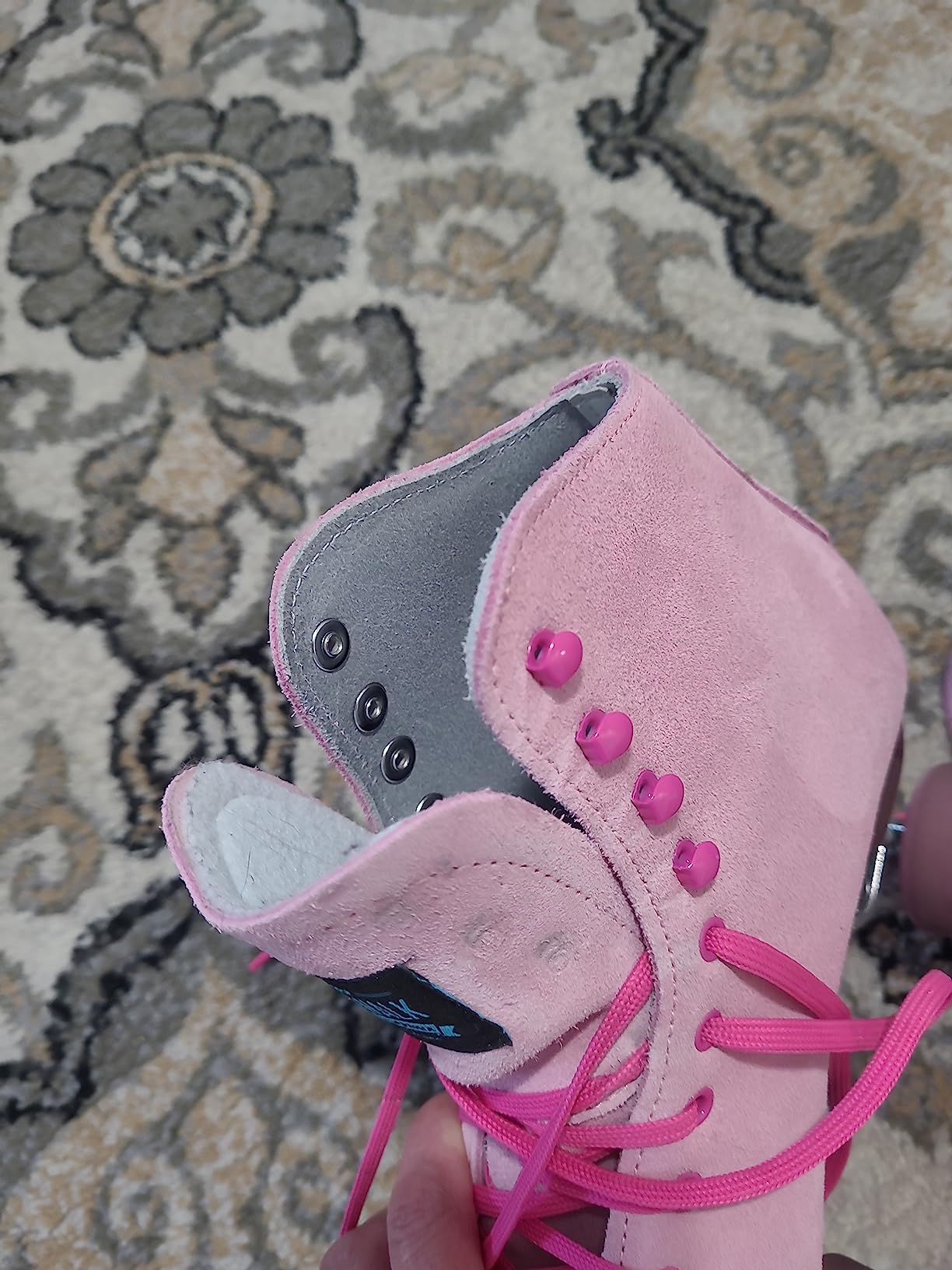 Sure-Grip Boardwalk Unisex Outdoor Roller Skates, Leather Boots, 82A Wheels customer photo 2