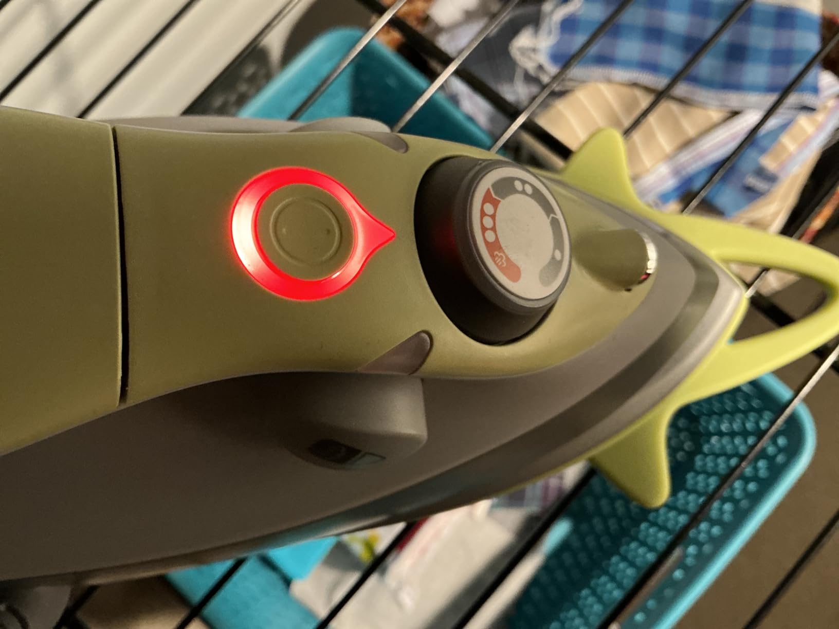 oliso M3Pro Project Mini Steam Iron - Sewing, Quilting, Travel - Coral | 1000W Ceramic Soleplate, LED Light, Craft and Travel Steam Iron, Auto-Off, Dual Voltage 120V/220V, Portable, Compact customer photo 1