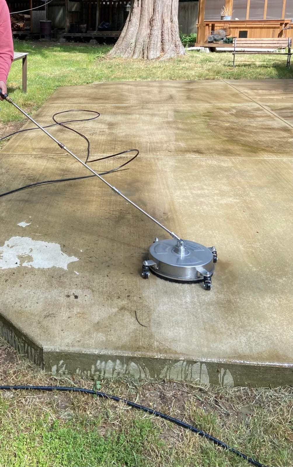 LidoDola 14'' Pressure Washer Surface Cleaner, Power Washer Accessory customer photo 2