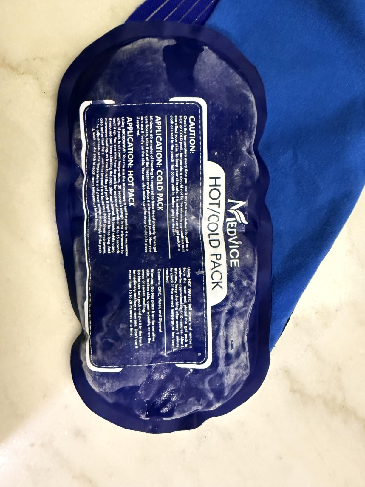 Medvice Knee Ice Pack Wrap with Cold Compression for Pain Relief, Swelling customer photo 1