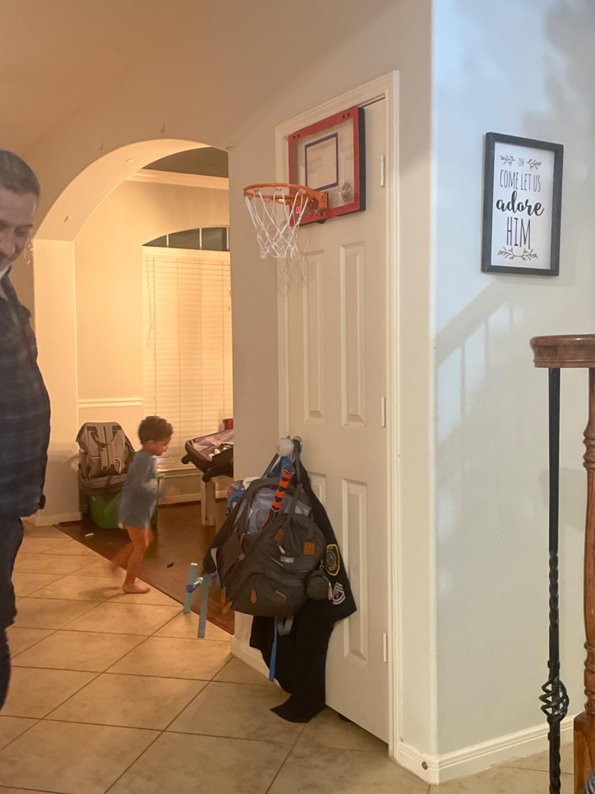 Pop-A-Shot Super Slam | Over the Door Mini Basketball Hoop Built for Dunks customer photo 1