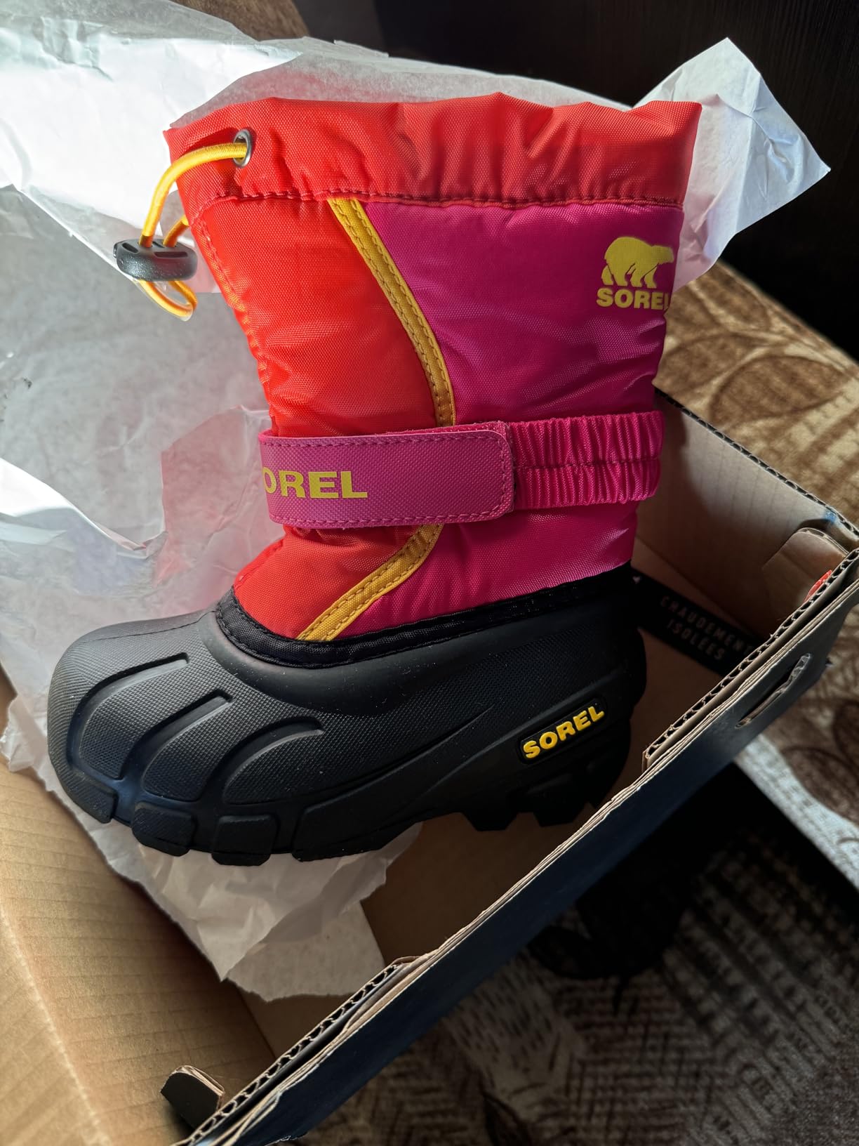 SOREL - Youth Flurry Winter Snow Boots for Kids customer photo 2