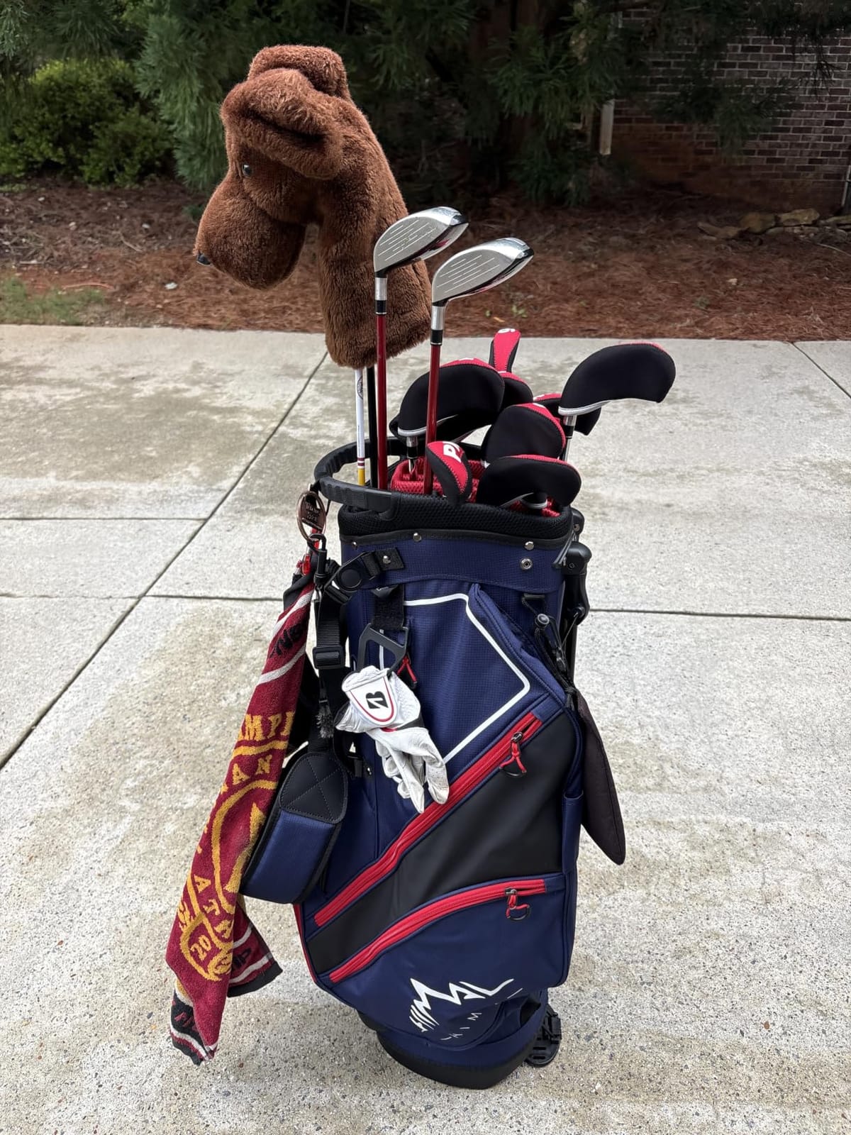uniHimal 14-Way Golf Stand Bag Lightweight, Magnetic Pocket customer photo 2
