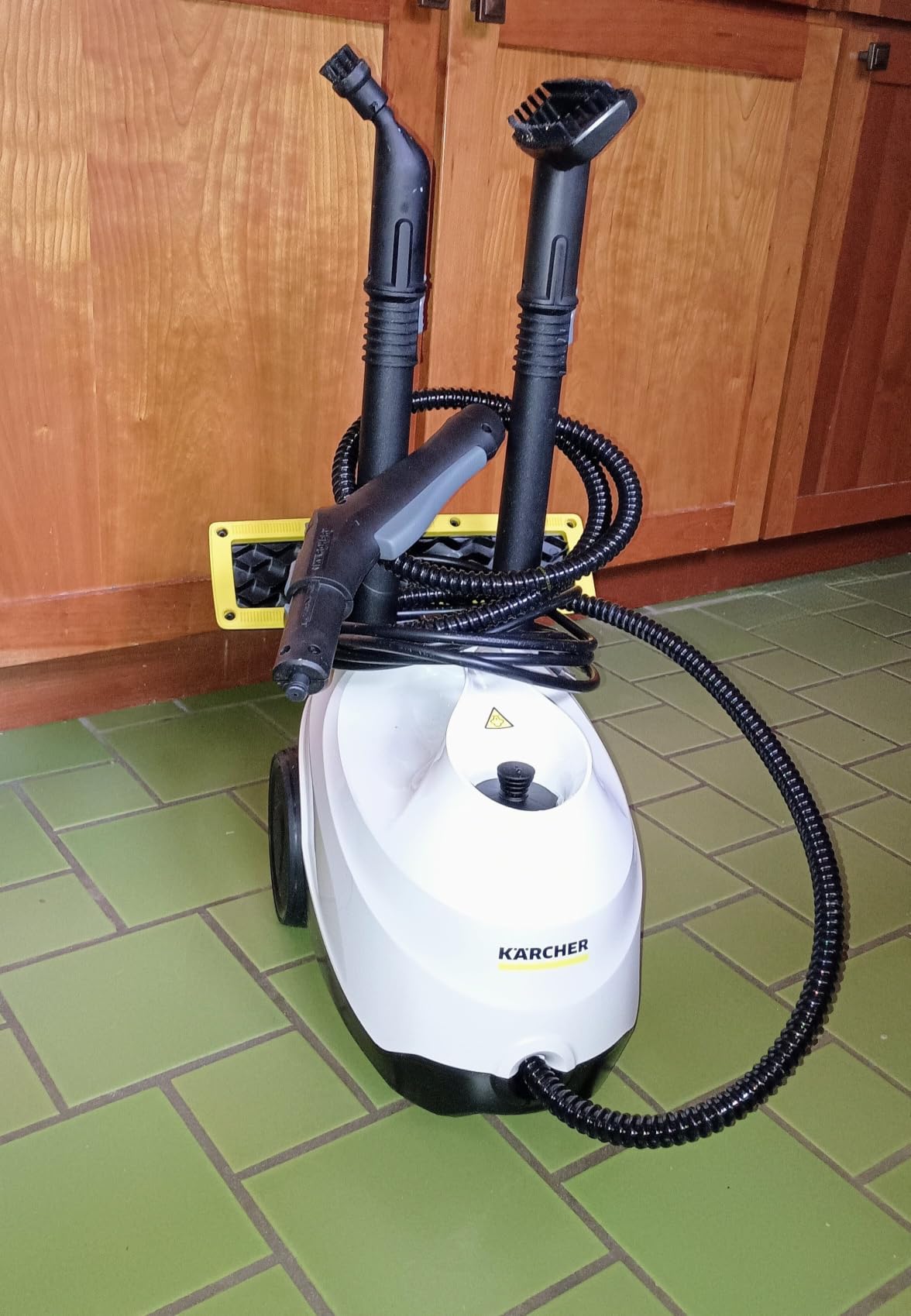 Kärcher Steam Cleaner SC 3 EasyFix, 40 Sec Heat-up, Chemical-Free customer photo 1