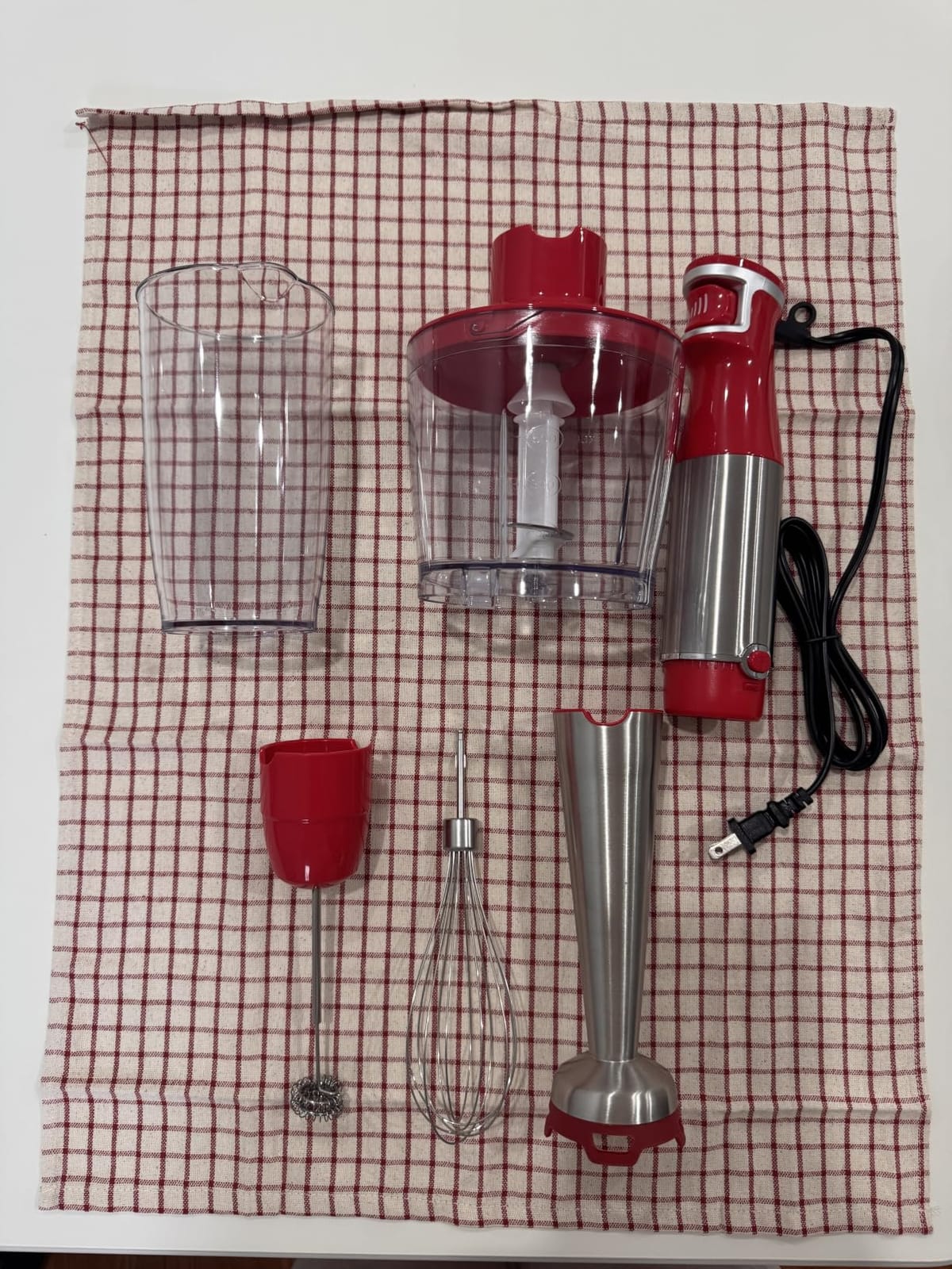Turelar Immersion Blender Handheld Corded, 1100W 5 in 1 Hand Blender Set customer photo 2