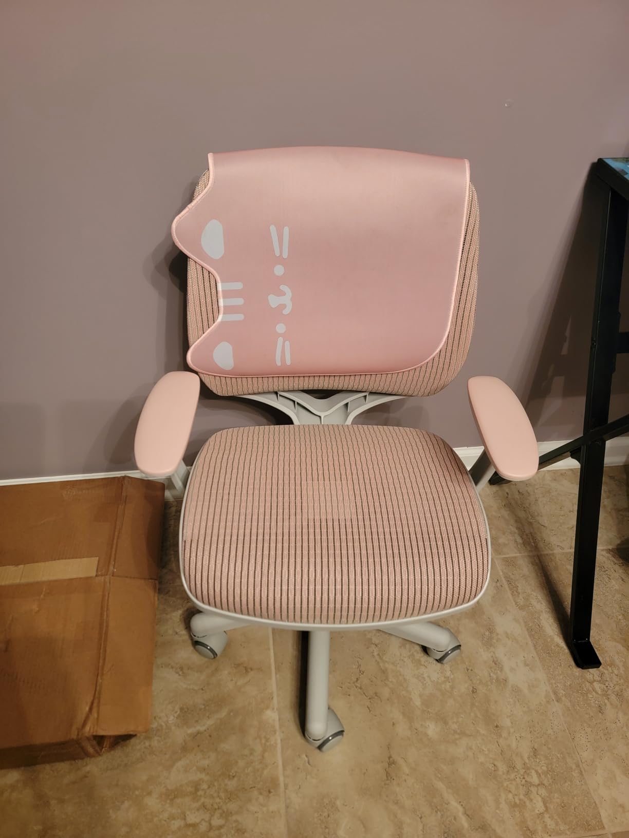 Costzon Kids Desk Chair, Height Adjustable Children Study Computer Chair with Armrests, Sit-Brake Casters, Swivel Mesh Task Chair for Boys Girls Teens Students, Kids Chair for Home, Office, School customer photo 1