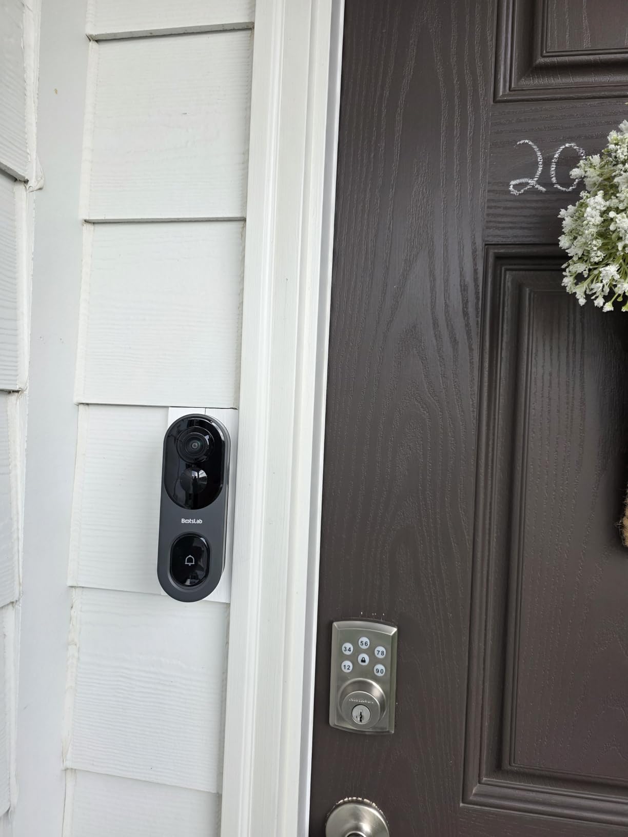 BOTSLAB 5MP Doorbell Camera Wireless, No Subscription, 32GB SD Card customer photo 2