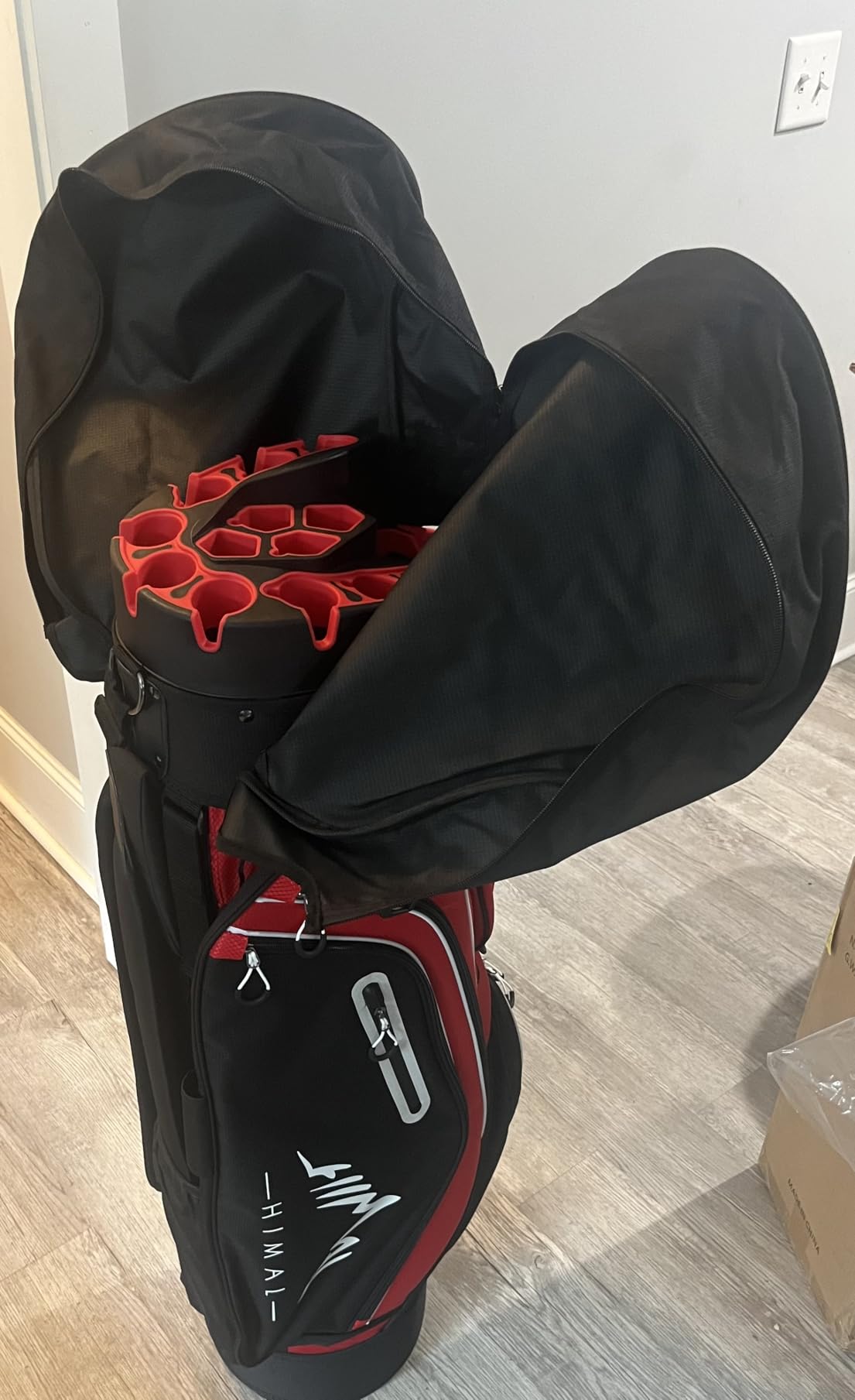 uniHimal 14-Way T-Lock Golf Cart Bag Pro with Full-Length Divider customer photo 2