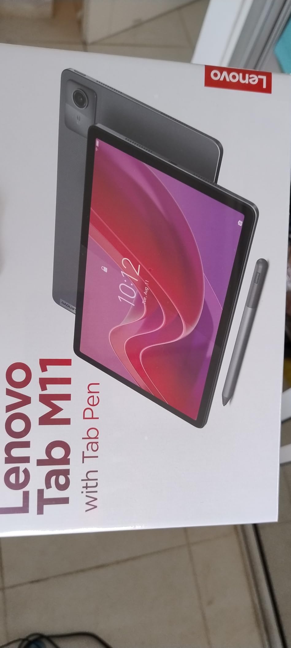 Lenovo Tab M11, 11” Display, MediaTek Helio G88 Octa-Core, 4GB RAM, 64GB SSD, 1920x1200 px, Ambient Light-Sensor, 10 Hour Battery, Comes w/Pen, Luna Grey customer photo 1