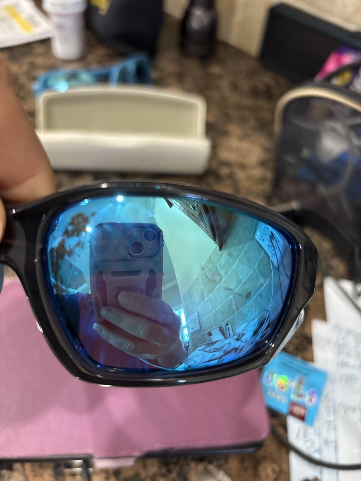 suoso Sports Polarized Sunglasses for Men: Womens UV400 Protection Sun Glasses Wrap Around Goggles for Fishing Driving TR90 customer photo 2
