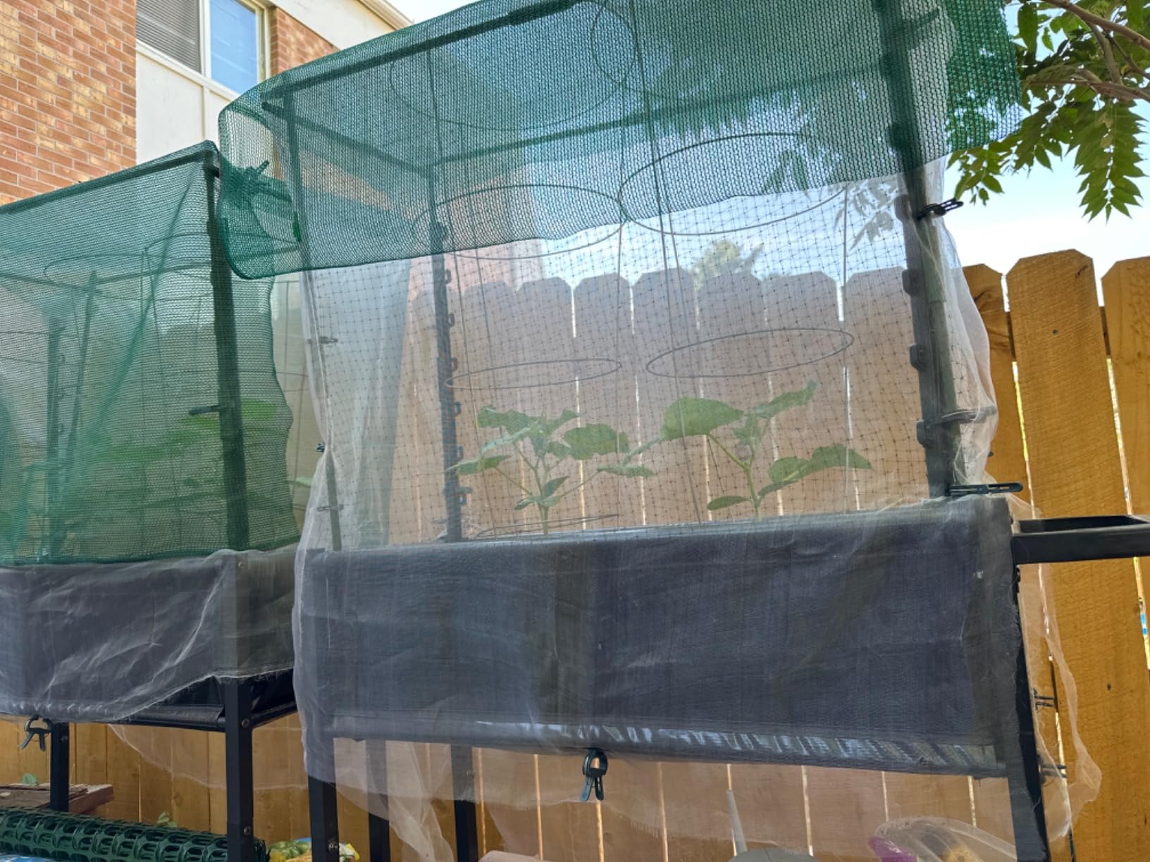 Raised Garden Bed with Legs, Black customer photo 2