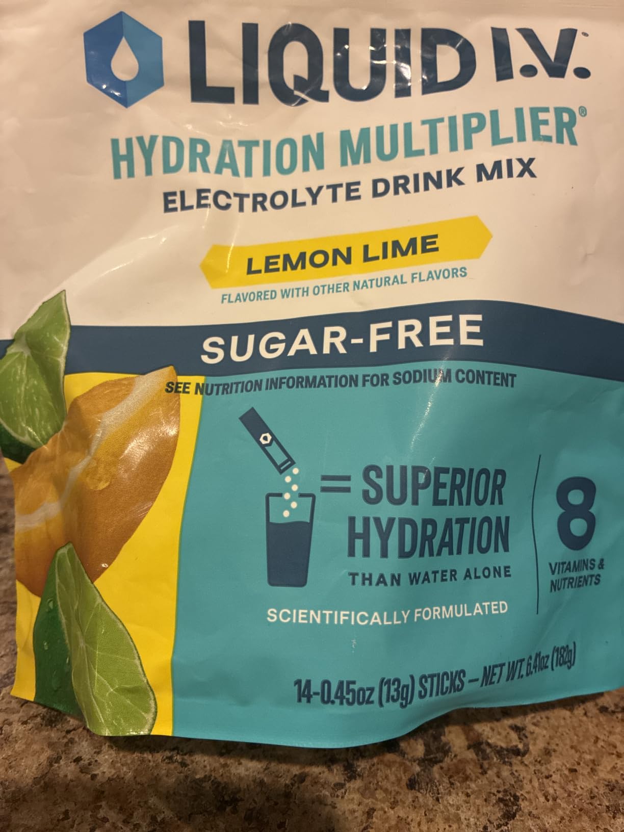 Liquid I.V. Sugar Free Electrolyte Packets, Classic Variety Pack, 16 Count customer photo 2