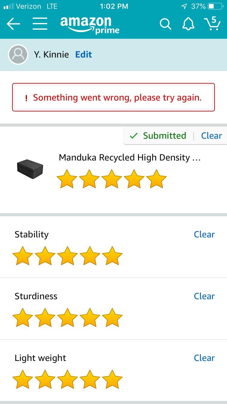 Manduka Foam Yoga Block - Recycled EVA Foam Block with Ergonomic Support, Yoga Equipment, Home Gym Accessory, & Pilates Tool, Lightweight for Travel, High Density, Comfortable Edges customer photo 2