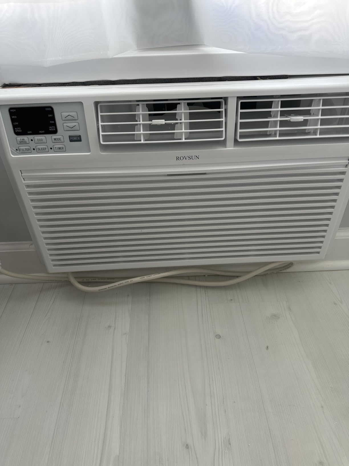 ROVSUN 8000 BTU Window Air Conditioner with Heat, Window AC Unit & Heater Combo with APP & Voice Smart Control, Timer Function & Easy Installation Kit, Work with Alexa/Google Assistant, 115V/60Hz customer photo 2