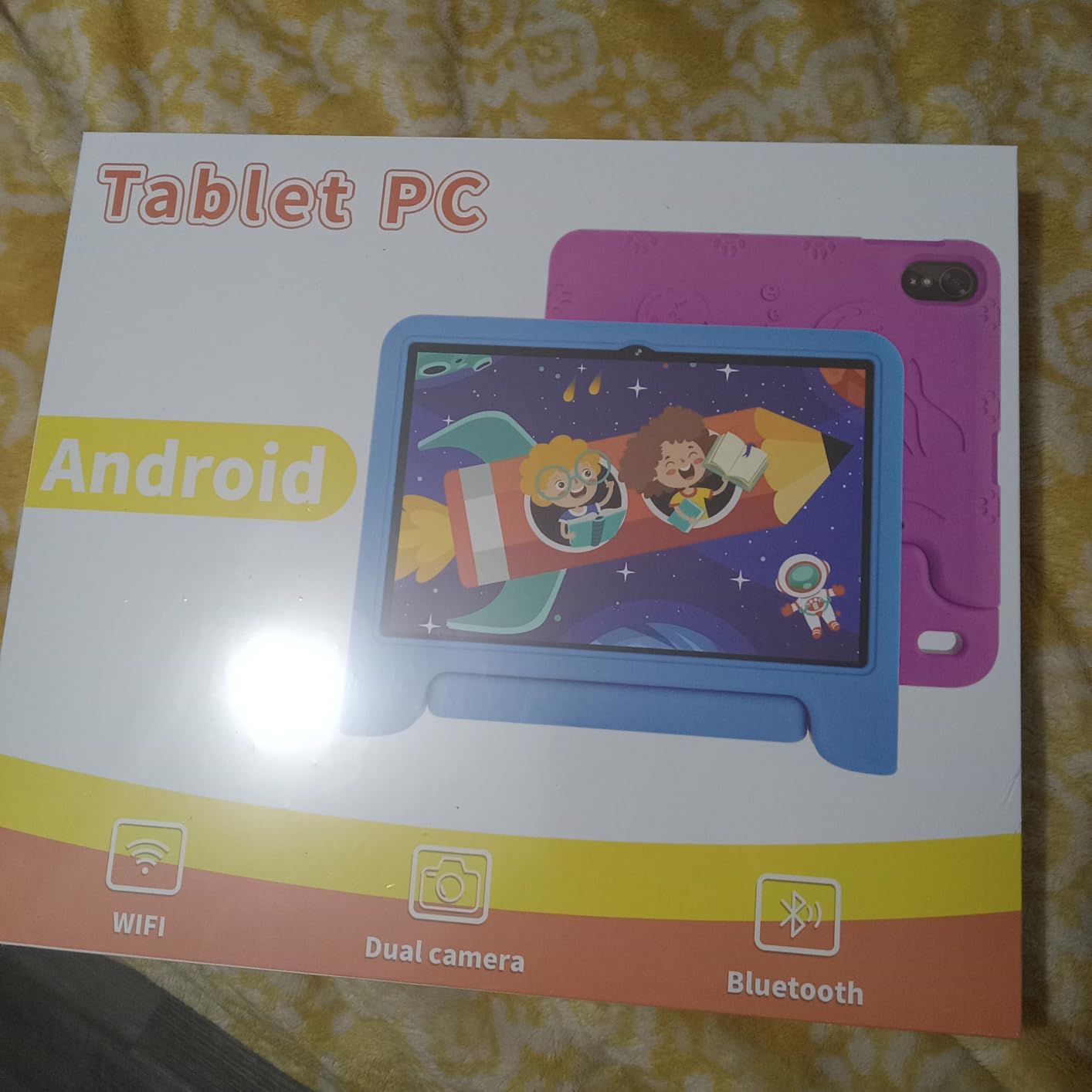 COLORROOM 2026 Upgraded Android 15 Tablet, 10inch Kids Tablet, Octa-core CPU, 10GB+64GB+1TB Expand Tablets for Kids with Kids Space, Parental Control, 6000mAh Big Battery, Touchscreen Tableta, Pink customer photo 1