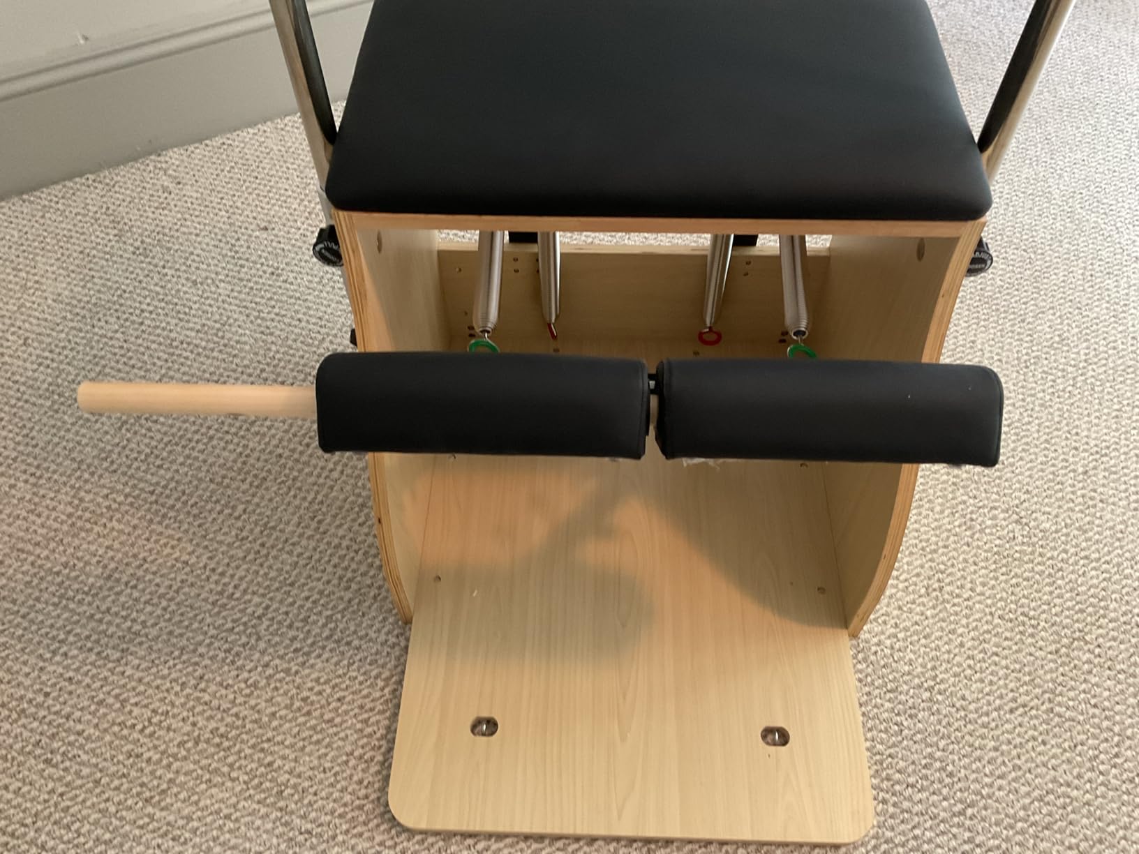 EchoMe Plates Combo Chair with Handles, Split-Pedal Stability Pilates Chair,Yoga Fitness Trainer, Pilates Reformer Machine, Pilates Equipent of Maple Wood for Home use and Studio Use customer photo 1