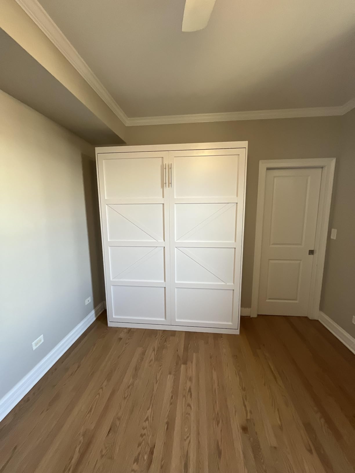 ROOMTEC Full Murphy Bed with Smooth Pneumatic Lift, Space-Saving Wall Bed customer photo 1