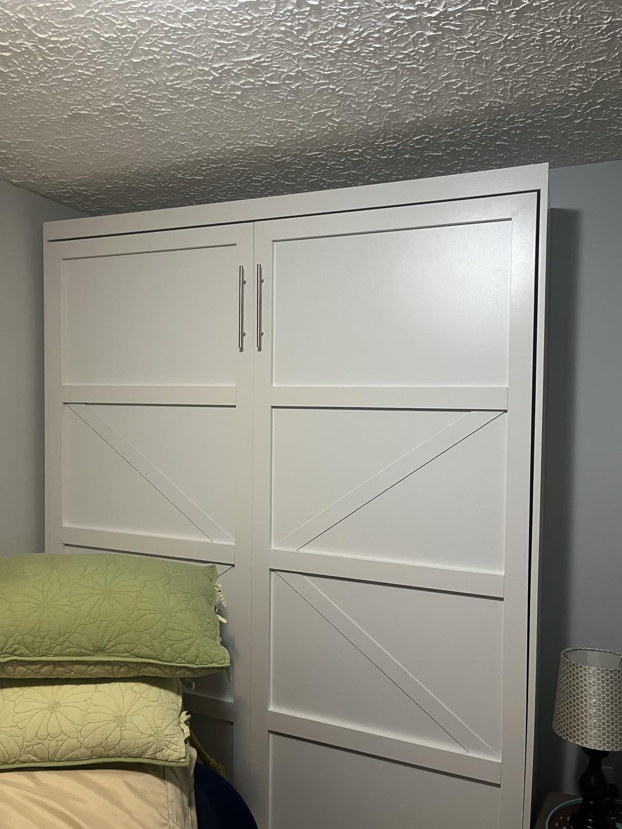 ROOMTEC Full Murphy Bed with Smooth Pneumatic Lift, Space-Saving Wall Bed customer photo 2