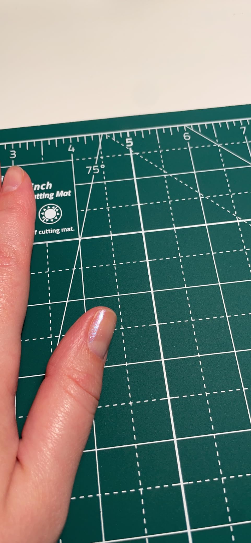 Elan Cutting Mat 36x60 Green, Extra Large Self Healing Cutting Mat 36 x 60 Inch, 5-Ply Craft Board Green, Hobby Board for Sewing and Quilting customer photo 2