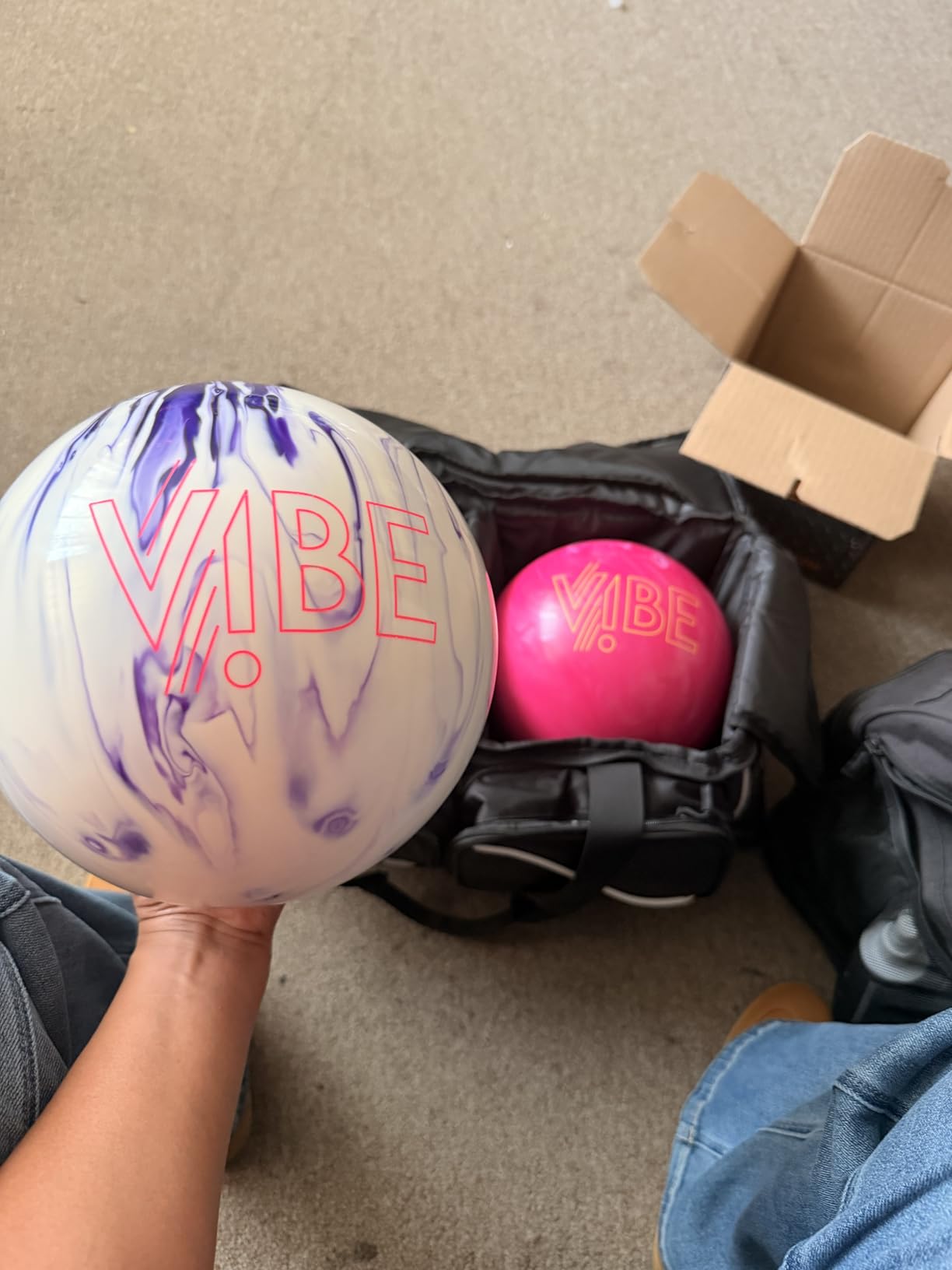 Hammer Arctic Vibe Bowling Ball customer photo 2