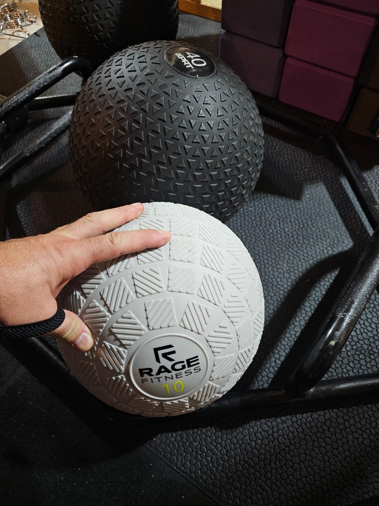 Rage Fitness Slam Ball 10/15/20lb, Medicine Balls for Training customer photo 1