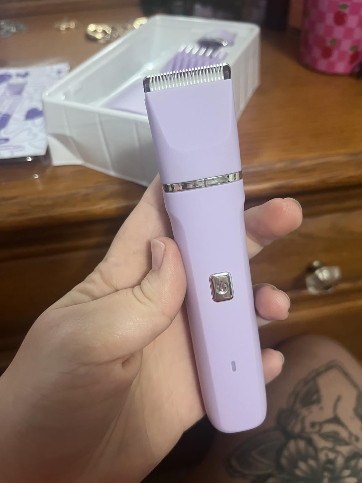 Risina 2-in-1 Bikini Trimmer for Women, Electric Razors for Women, Gifts customer photo 2