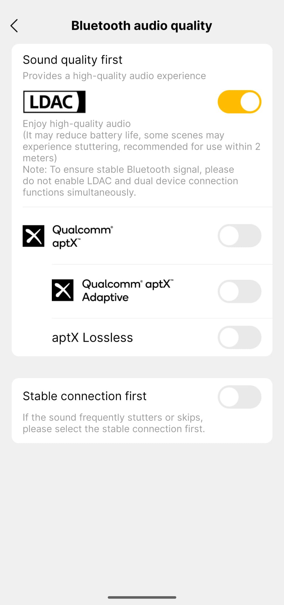EarFun Air Pro 4 Adaptive Hybrid Noise Canceling Wireless Earbuds, Qualcomm Snapdragon Sound, aptX™ Lossless, 6 Mics AI CVC 8.0 Call, LDAC Hi-Res Audio, 52H Playtime, Bluetooth 5.4, in-Ear Detection customer photo 2