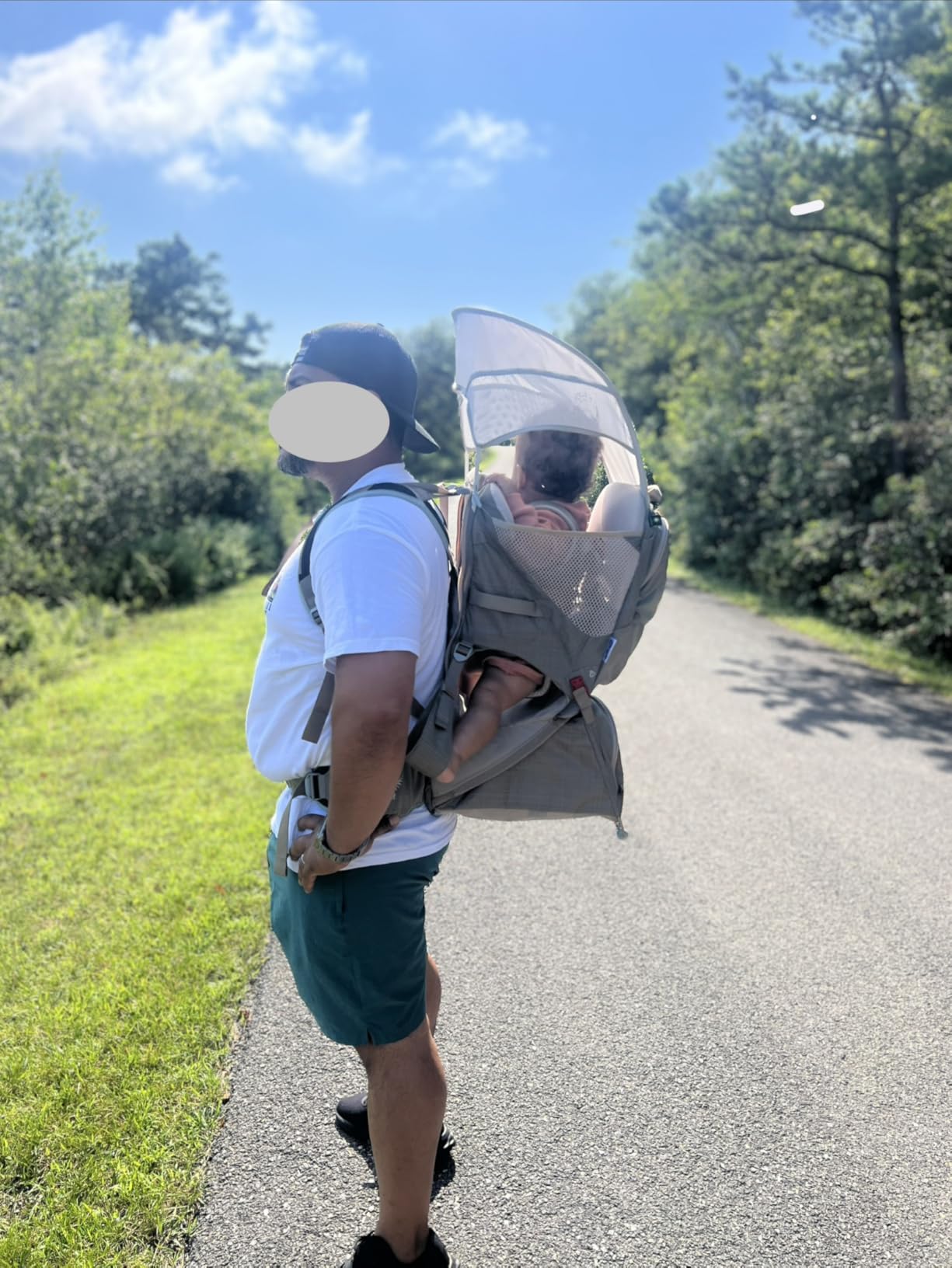 Osprey Poco LT Lightweight Child Carrier Backpack - Compact, Travel-Ready Kid Carrier with Sunshade and Adjustable Fit - Lightweight, Comfortable Hiking Carrier for Toddlers customer photo 1