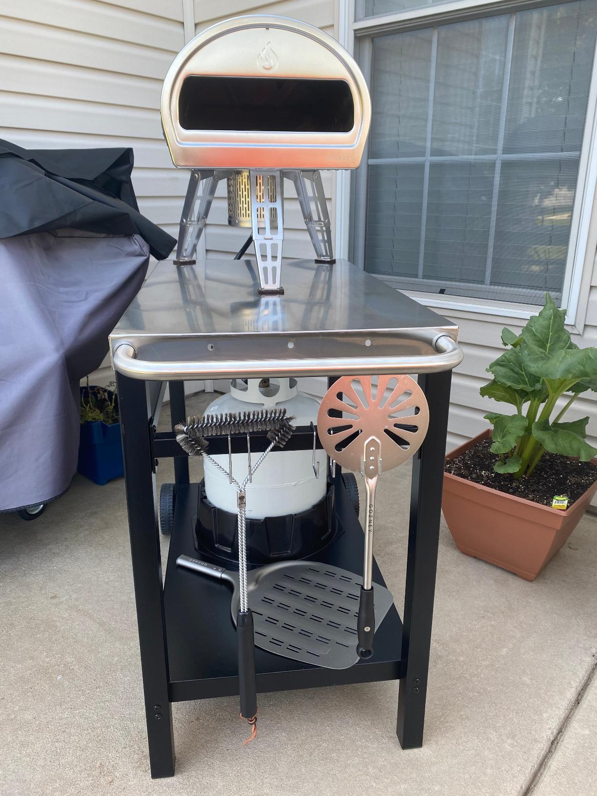 Gozney Roccbox Outdoor Pizza Oven, Portable, Gas & Wood Fired - Black customer photo 2